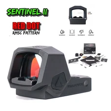 Swampfox Sentinel II 3 MOA 1x20mm Red/Green Dot Sight RMSc Footprint Shake Awake