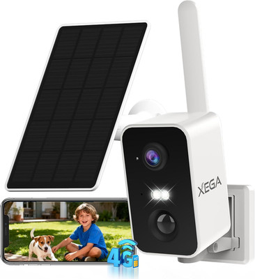 4G SIM 2K Camara De Seguridad SIN WIFI Inalambrica Con Panel Solar Para Exterior