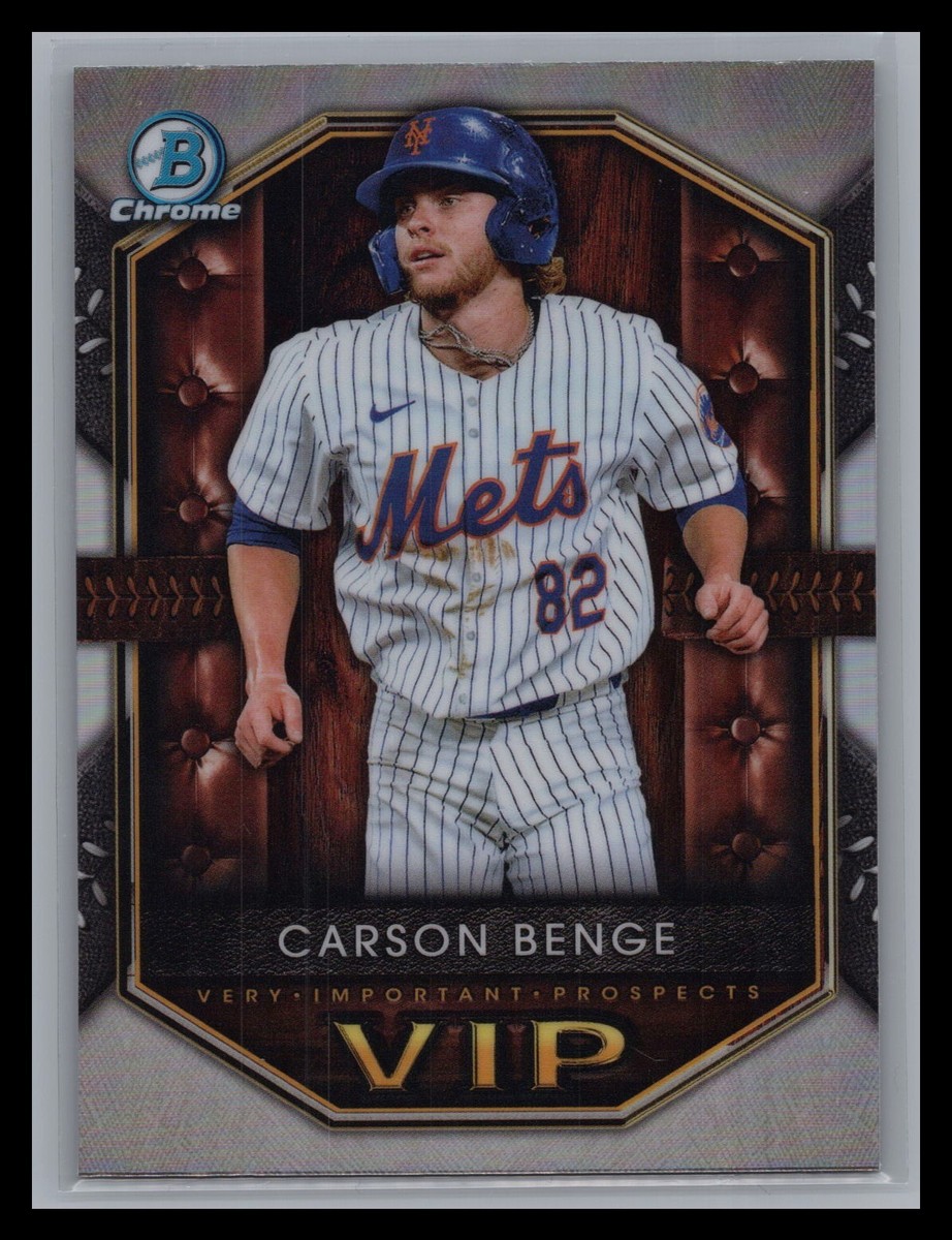 2025 Bowman Baseball #VIP-17 Carson Benge VIP Very Important