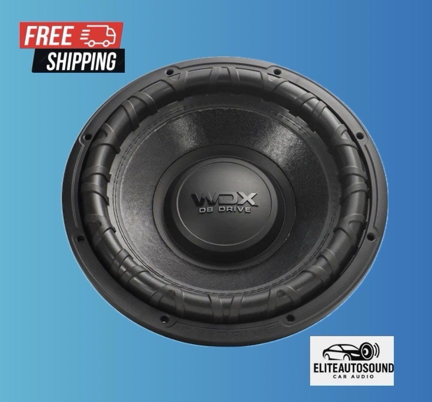 DB Drive WDX15G3R.4 : 15 in. Dual 4-Ohm Subwoofer WDX15G3R.4 4000W