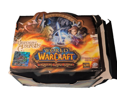 WoW Heroes of Azeroth Booster Box 343 + 28 UDE Cards Duplicates - Open w/Sleeves