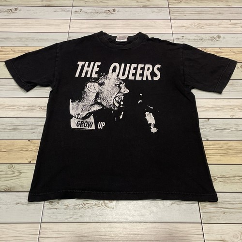 Vintage Band — The Queers Lookout Records Punk Rock T
