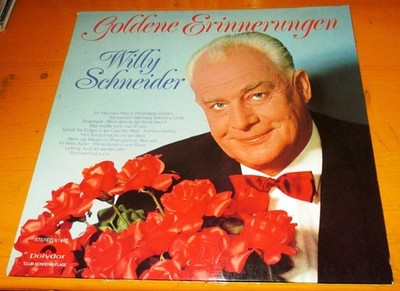 Langspielplatte Willy Schneider - Goldene Erinnerungen  -  Polydor 61 460
