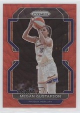 2022 Panini Prizm WNBA Ruby Wave Prizm Megan Gustafson #110 Rookie RC 5l1