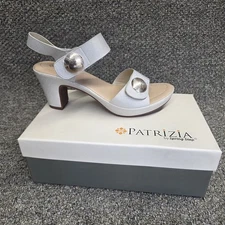 Patrizia by Spring Step DADE Women's Bone  Slingback Sandals NEW! Size 9/40