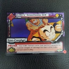 Krillin's Smoothness Drill Dragon Ball Z DBZ CCG Bojack Unbound Subset Promo