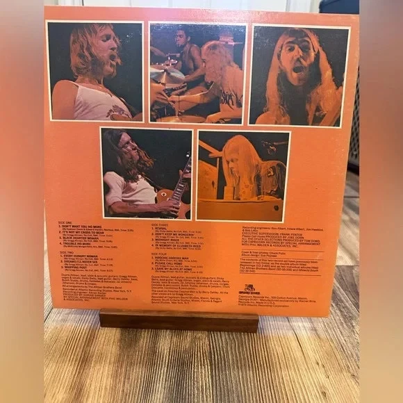 THE ALLMAN BROTHERS BAND BEGINNINGS 2 LP RECORD SET Foto 2 de 4