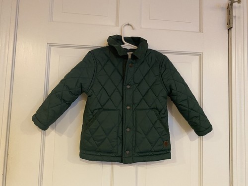 Euc Toddler Janie and Jack Quilted Jacket Coat size 18-24 mths | eBay