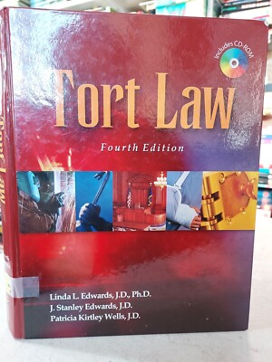 Tort Law 4e Wells, Edwards, Edwards (2009,HC) BL6C