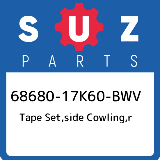 TAPE SET,SIDE COWLING,RH (WH TE,BLUE,SILVER)