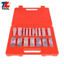 17x Hardened Steel Precision Angle Block 1/4 to 45 Degree Set Accuracy .0003"