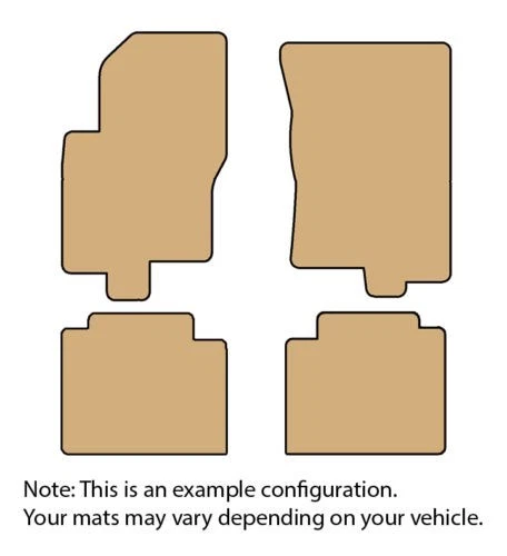 Alfombrillas Lloyd ULTIMAT - Juego de alfombrillas de 4 piezas - Elección de color Foto 4 de 4