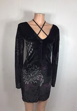 Free People Velvet Y2K Dress Fairycore Grunge Womens Small