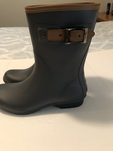 Mid Charcoal RAIN BOOTS WOMENS 