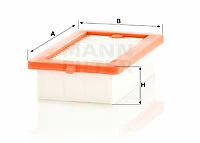 MANN-FILTER C 24 057 Air Filter for Nissan, Renault