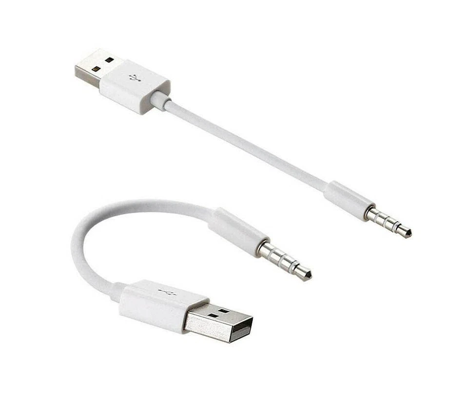 Portable USB Charger Data Sync Cable Lead for 3rd 4th 5th Gen iPod Shuffle - Image 3 of 4