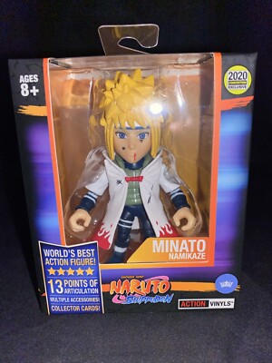 Loyal Subjects SDCC 2020 Naruto Minato Battle Damaged Action Figure LE150