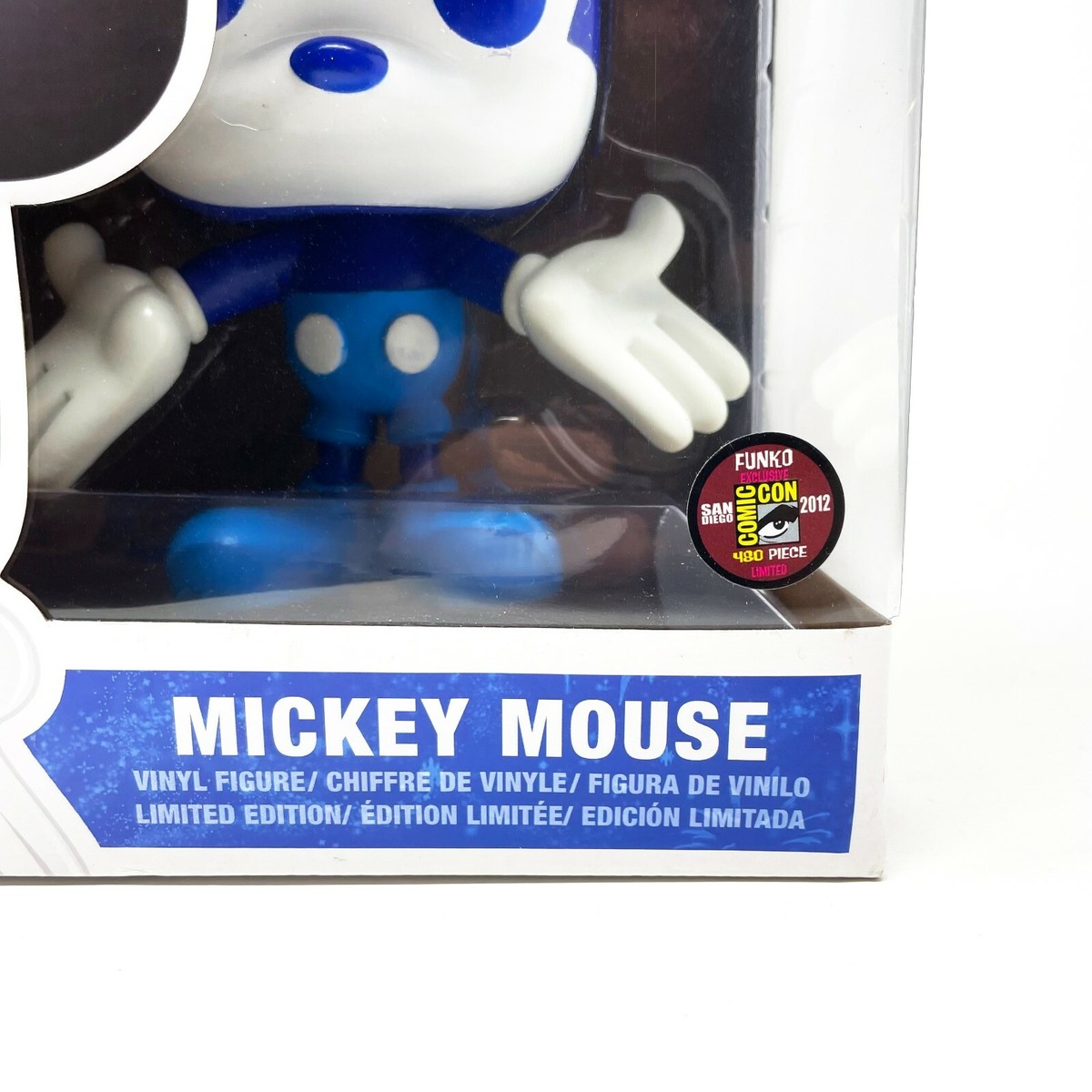Mickey Mouse Blue Funko PoP - 2012 SDCC Exclusive - Limited