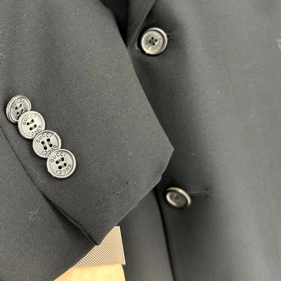 GUCCI Cappotto Sportivo Tuta Uomo Nero