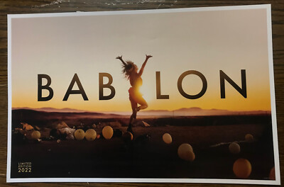 'Babylon' Movie Poster (2022) - 17'' x 11'' ***NEW***