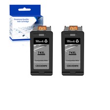 2 Pack FOR HP 74XL HP74XL CB336WN PHOTOSMART C4424 C4435 C4440 C4450 C4470 C4472