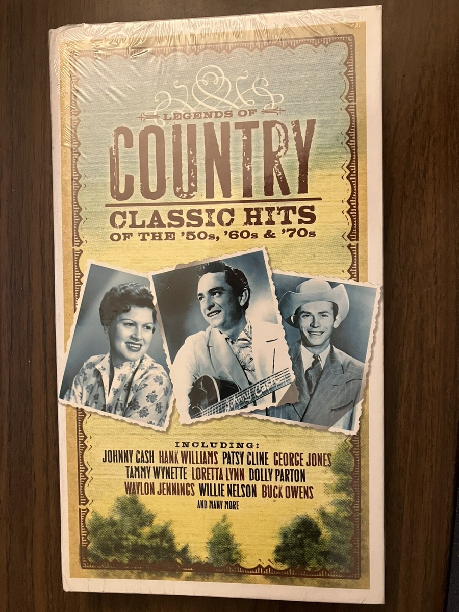 Legends of Country : Classic Hits of the 50's, 60's & 70's 3 CD