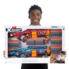 Zuru X-Shot Skins Last Stand Blaster Gun 2 Pa...