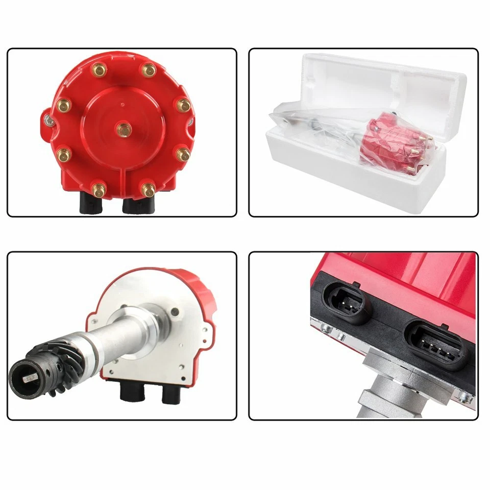 Racing Ignition HEI Distributor For Chevrolet GMC K1500 V8 5.0L 5.7L 305 NEW US - Image 2 of 4