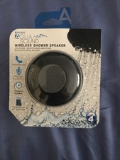 aquatunes wireless shower speaker