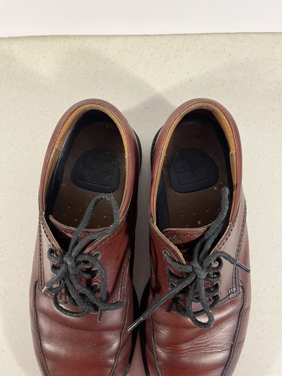 Dockers Brown Leather Plain Toe Lace Up Oxfords Shoes 090  display picture 1