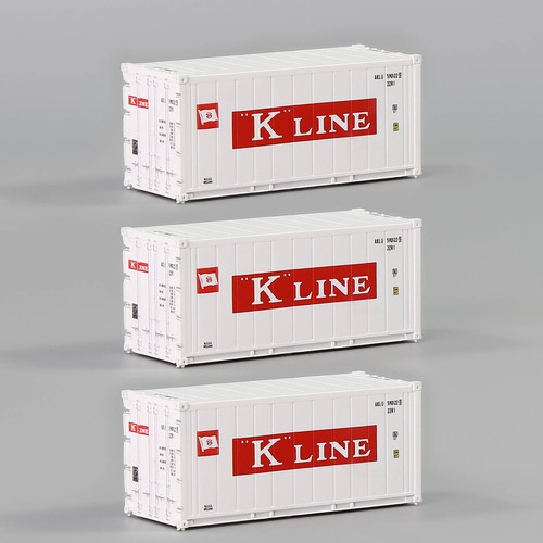 Evemodel N Scale 20ft 1:160 Hi-Cube Refrigerator 20' Reefer Container C15011 - Picture 11 of 15