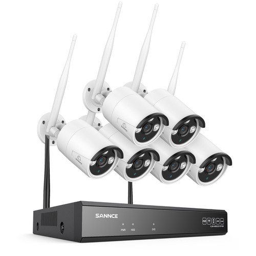 SANNCE 3MP WiFi Security Camera System Wireless 5MP 8CH NVR Two Way Audio - Picture 15 of 17