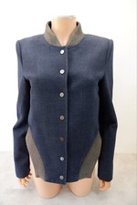 Bcbg Maxazria Womens Bomber Coat Jacket Size M Medium Navy Blue