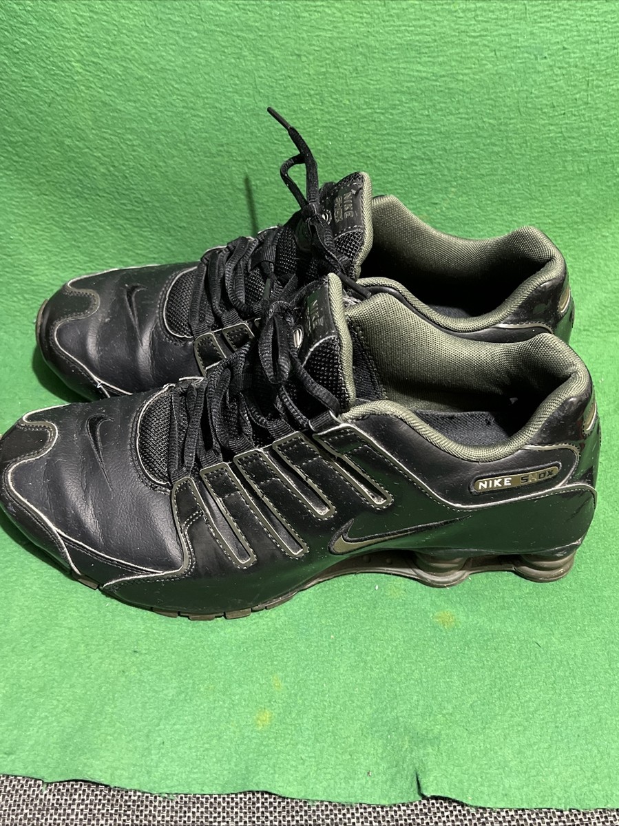 Retro original Nike Shox NZ Black/Gray Running Shoes Men