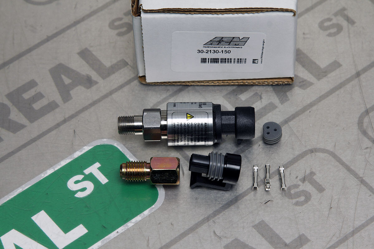 AEM 150psi Sensor Kit 1/8-NPT Male AEM 150psi Sensor Kit 1/8-NPT Male