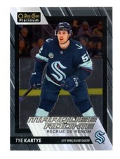 2023-24 O-Pee-Chee Platinum Tye Kartye #217 Rookie RC