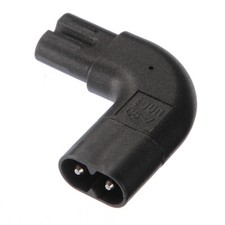 Figure 8 C7 to C8 Left Right Angled AC Power Adapter Male Female Connector
