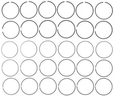 Engine Piston Ring Set fits 1987-1999 Pontiac Grand Prix Trans Sport Grand Am  M