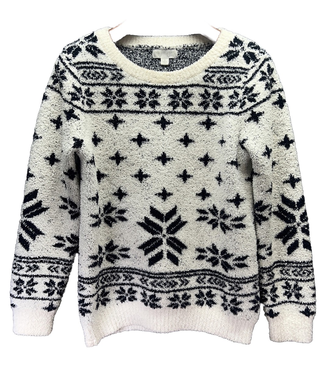 Barefoot Dreams Cozychic Seaside Crewneck Pullover Style BDWCC1756 Size S