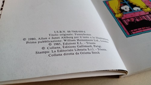 JANET E ALLAN AHLBERG - GIOCHI D'OSSA - EDIZIONI E ELLE 1985 - Foto 8 di 12