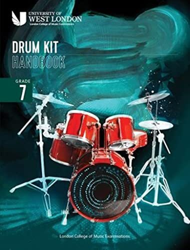 `Examinations, London` London College Of Music Drum Kit Handboo Book NUOVO