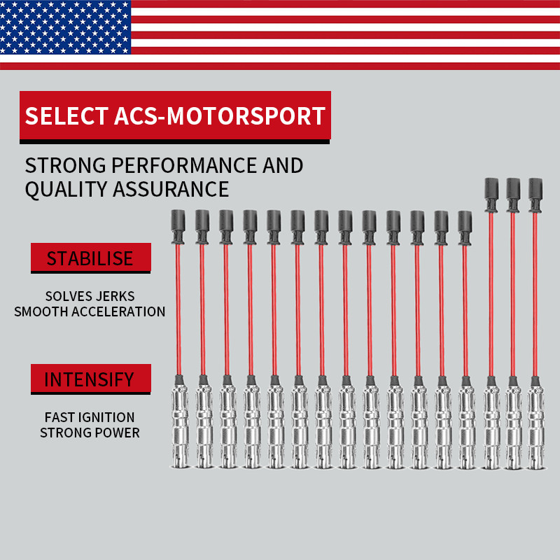 OEM Ignition Coils & Iridium Spark Plugs & Wires For Mercedes-Benz C CL ML UF359