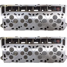 NEW O'RINGED COMPLETE FORD 6.0 18MM TURBO DIESEL TRUCK CYLINDER HEADS PAIR 03-05
