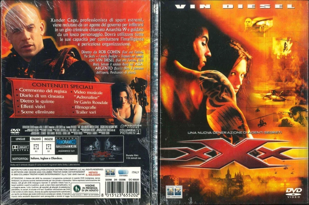 XXX VIN DIESEL ASIA ARGENTO DIGIPACK 2002 DVD NUOVO SIGILLATO NLS | eBay