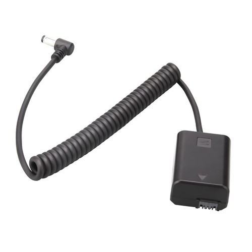 Decoded NP-FW50 Dummy Battery DC Coupler Cable for Sony NEX-7, DSC-RX10, A33 - Picture 5 of 9