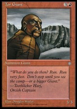 Magic the Gathering MTG Tor Giant (220) Ice Age   LP
