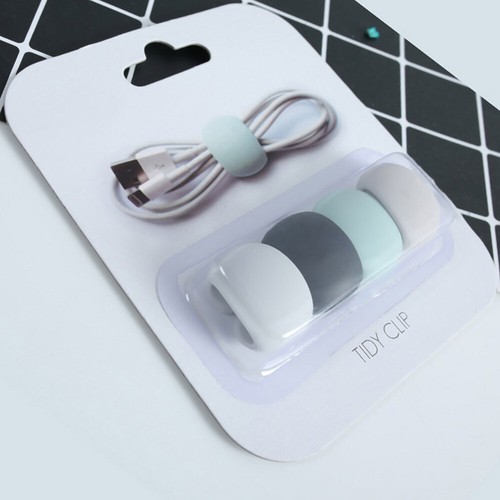 4 Pcs Charge Boucle De Stockage Du Câble Enrouleur Organisateur Fil - Afbeelding 10 van 11