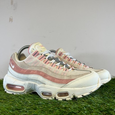 Nike Turnschuhe Größe 6 Damen Bleached Coral Air Max 95 Essential Laufschuhe
