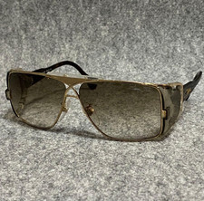CAZAL LEGENDS 955 Teardrop Sunglasses Gold Brown Vintage Rare