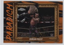 2025 Topps Chrome WWE Paradigm Orange Refractor /25 Damian Priest #PAR-DPT 0yk4